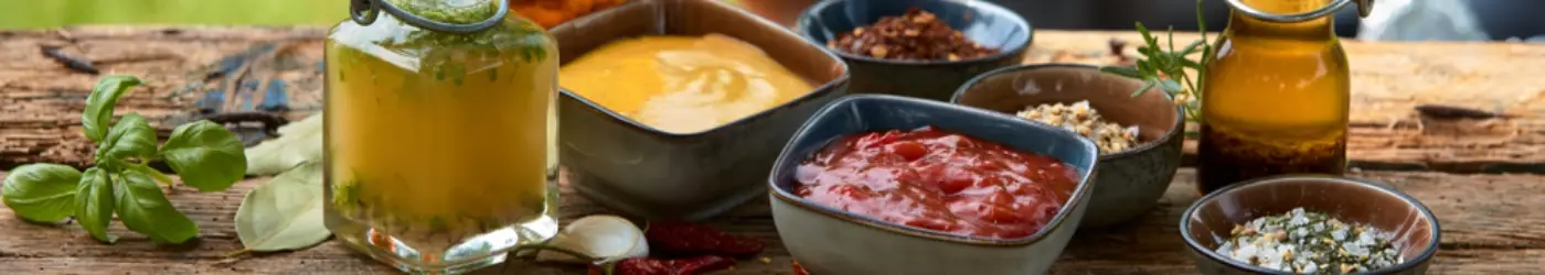 Recettes de sauces et condiments
