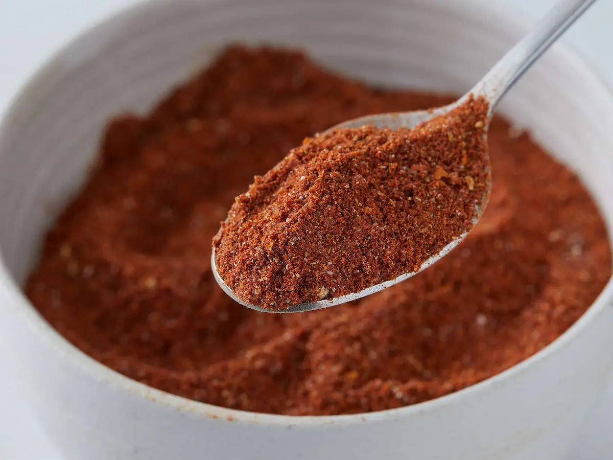 berbéré – mélange d’épices éthiopien rouge, en gros plan