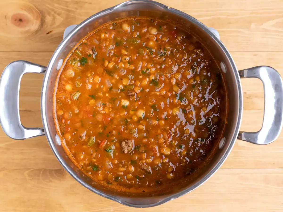 soupe épaissie