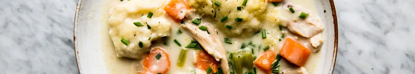 Catégorie: Recettes de poulet et dumplings