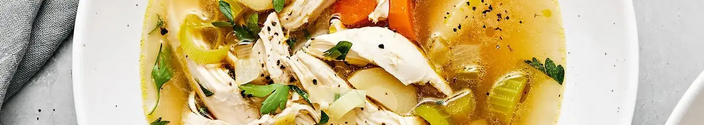 Recettes de soupe au poulet