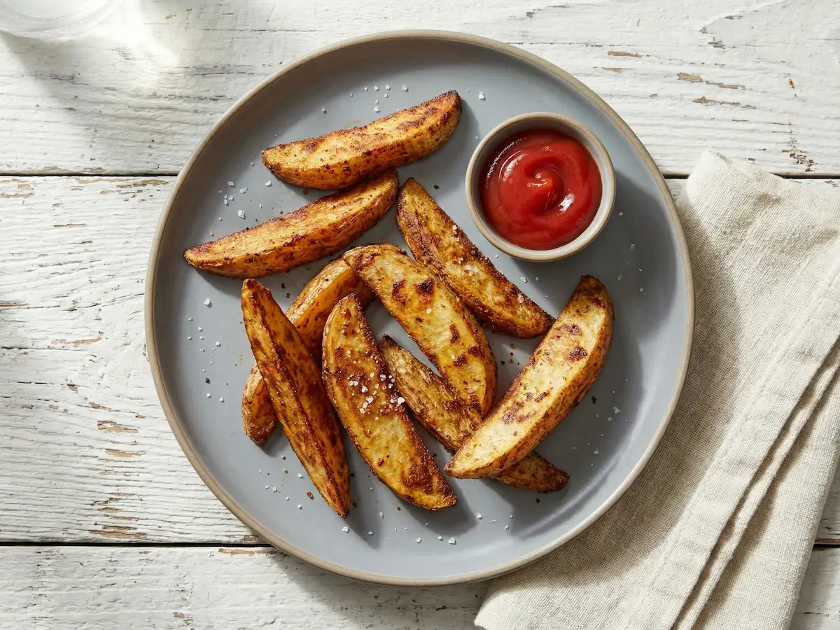 recette des frites au four croustillantes